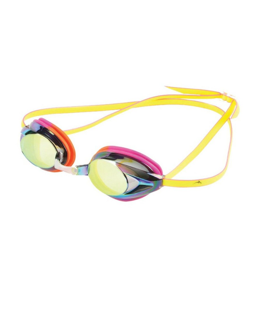 Swimwear * | Dolfin Mirrored Charging Racing Goggles