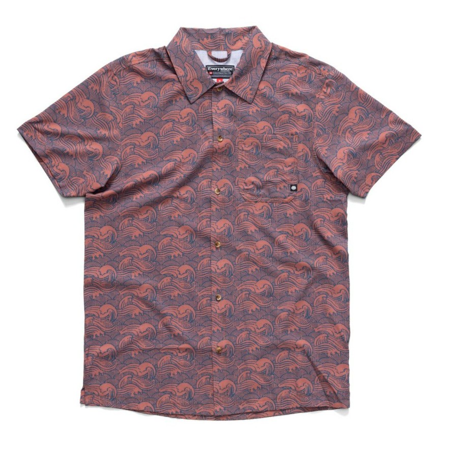 Men'S Shirts * | 686 Nomad Perforated Button Down Shirt Men'S