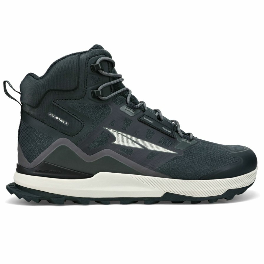 Footwear * | Altra Lone Peak All-Wthr Mid 2 Men'S Black