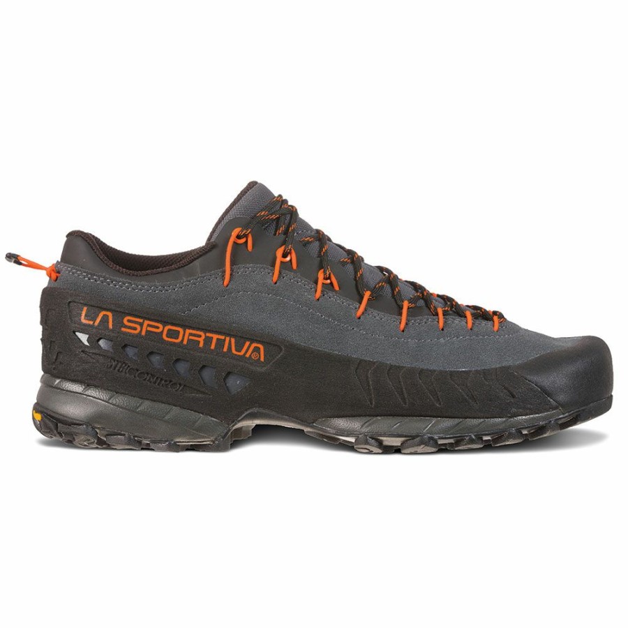 Footwear * | La Sportiva Tx4 Men'S Carbon / Flame