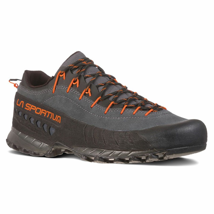 Footwear * | La Sportiva Tx4 Men'S Carbon / Flame