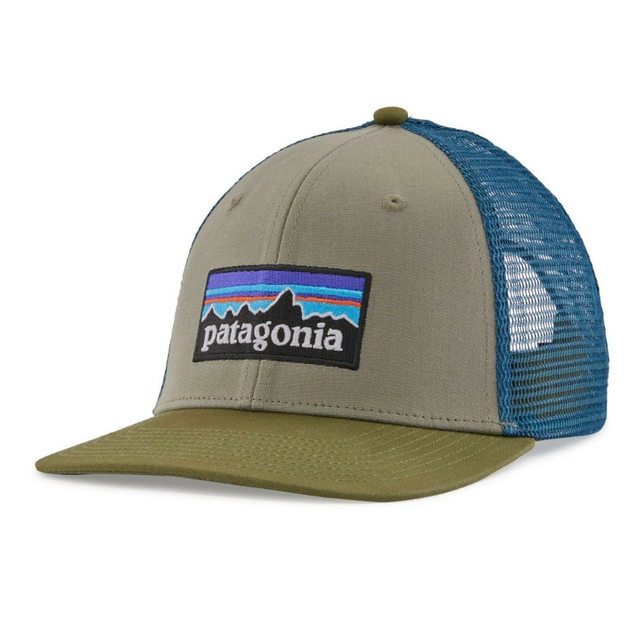 Caps * | Patagonia P-6 Logo Trucker Hat (Fall 2022) Garden Green