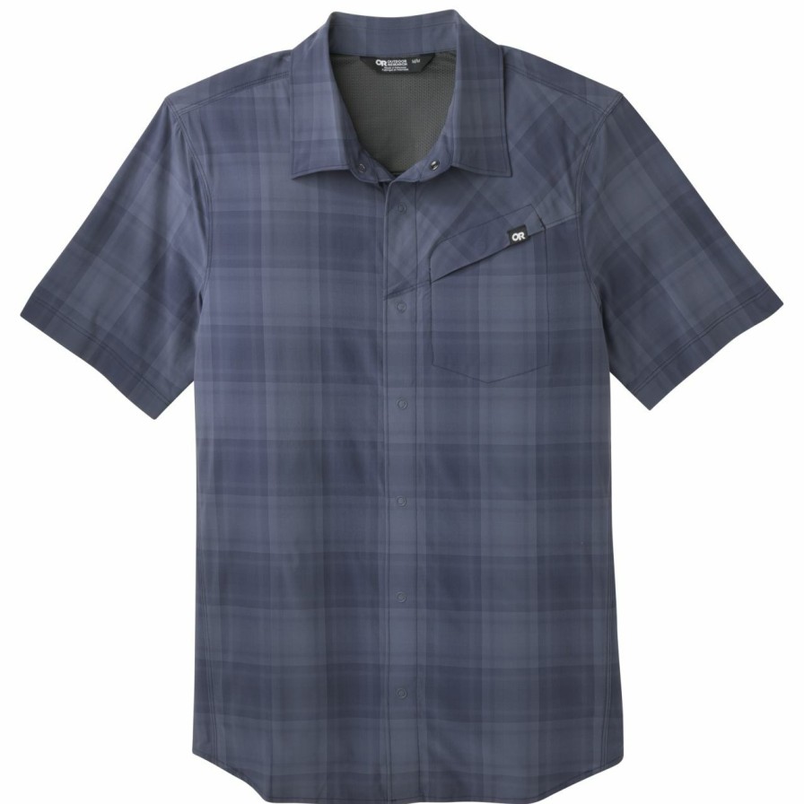 Men'S Shirts * | Outdoor Research Astroman S/S Sun Shirt Men'S