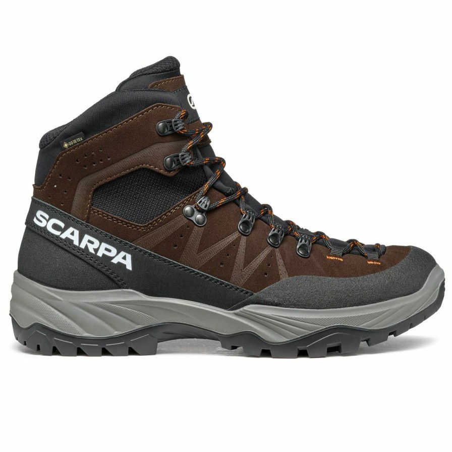 Footwear * | Scarpa Boreas Gtx Men'S Mud / Orange