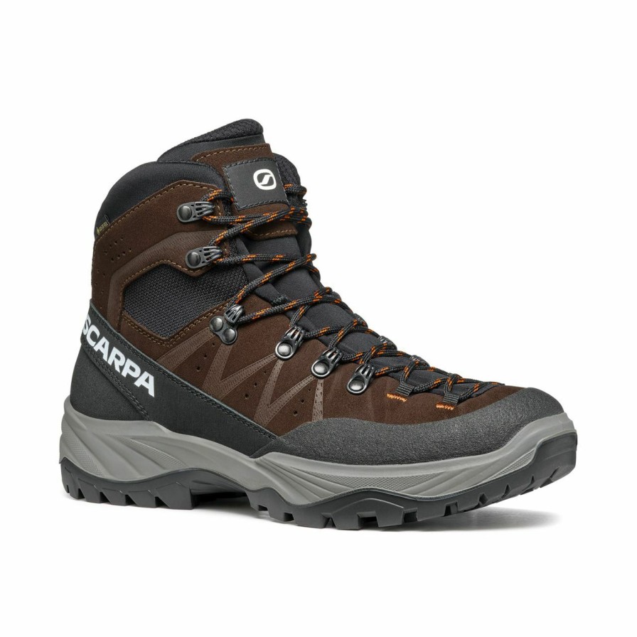 Footwear * | Scarpa Boreas Gtx Men'S Mud / Orange