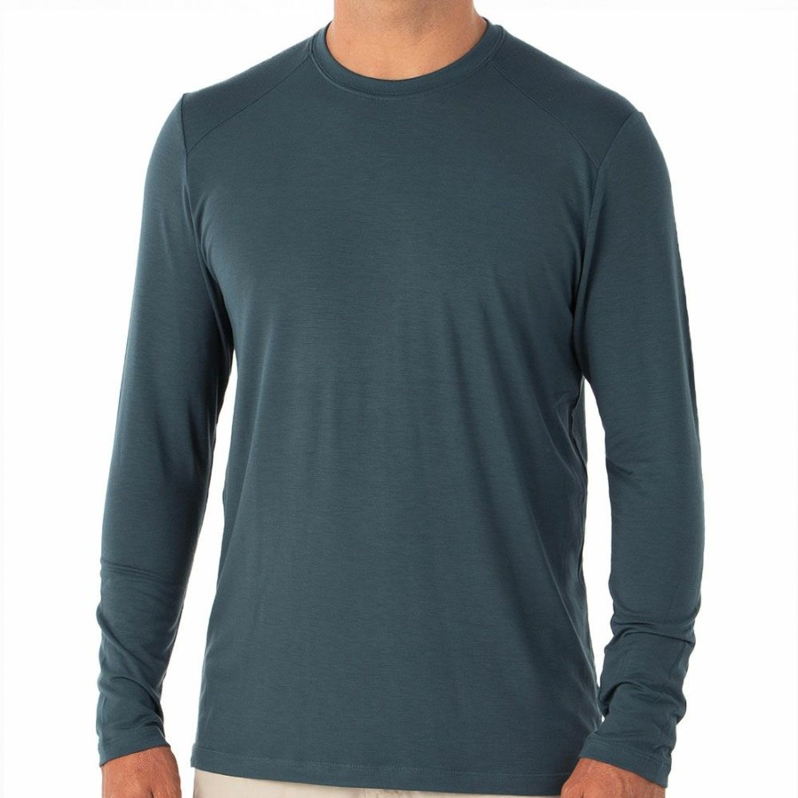 Men'S Shirts * | Free Fly Bamboo Midweight Long Sleeve Men'S (Spring 2022)