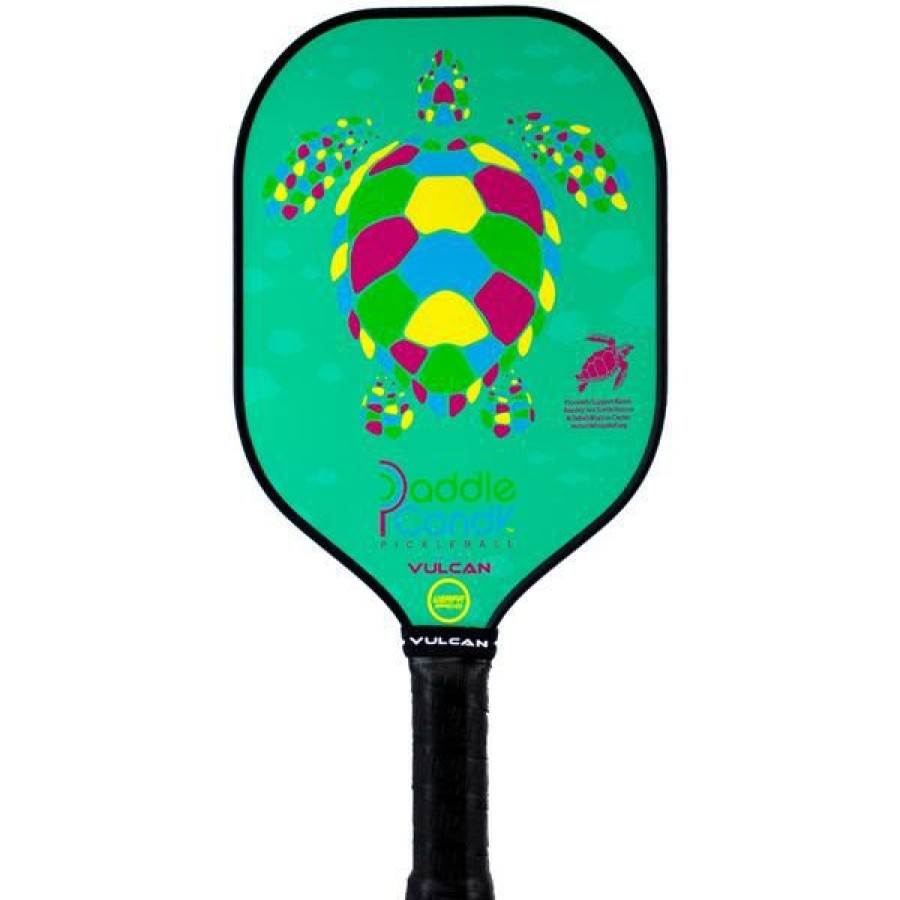 Vulcan * | Vulcan Candy "Sea Turtle" Pickleball Paddle