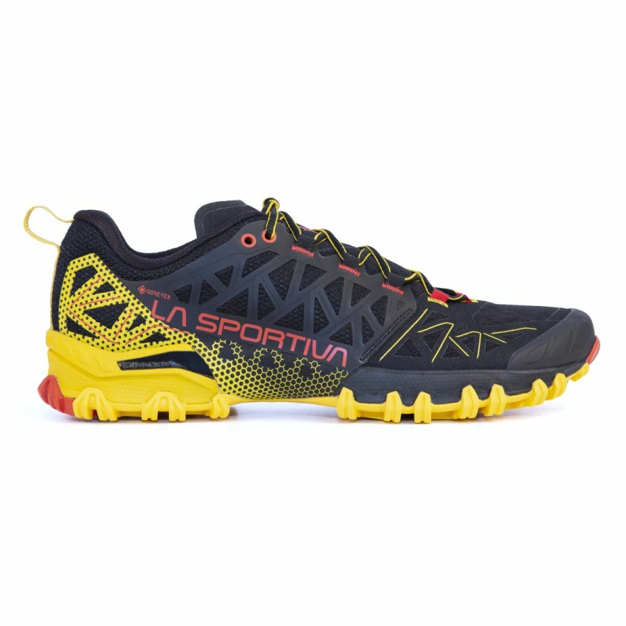 Footwear * | La Sportiva Bushido Ii Gtx Men'S Black / Yellow