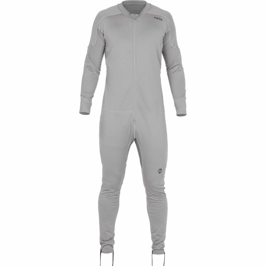 Men'S Shirts * | Nrs Lightweight Union Suit Men'S Titanium