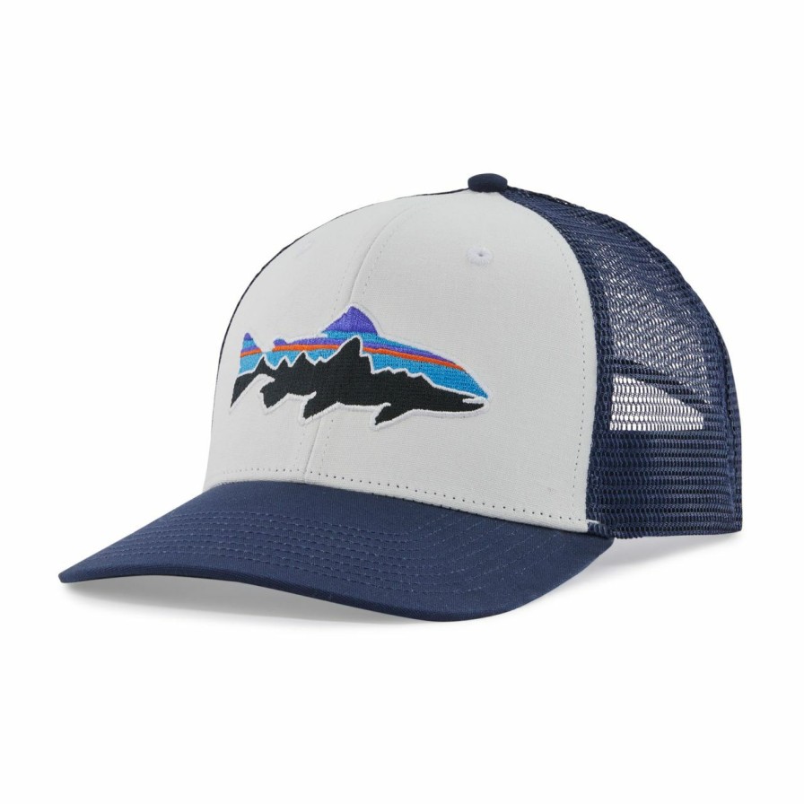 Caps * | Patagonia Fitz Roy Trout Trucker Hat