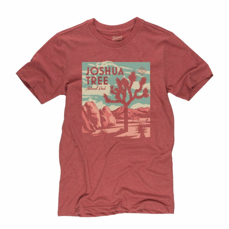 Men'S Shirts * | Landmark Project Joshua Tree National Park Short Sleeve Poppy