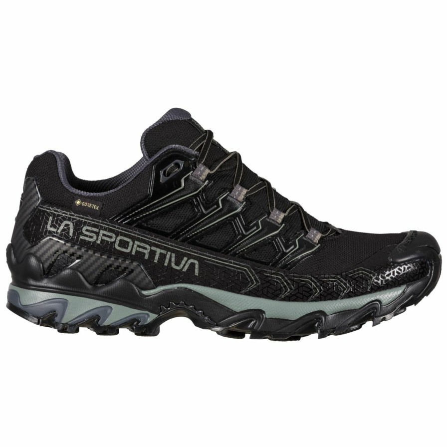 Footwear * | La Sportiva Ultra Raptor Ii Gtx Men'S Black / Clay