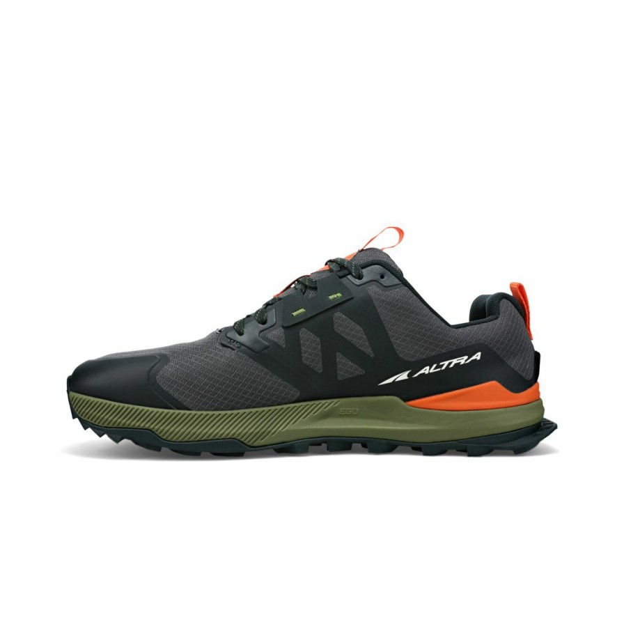 Footwear * | Altra Lone Peak 7 Men'S Black / Gray