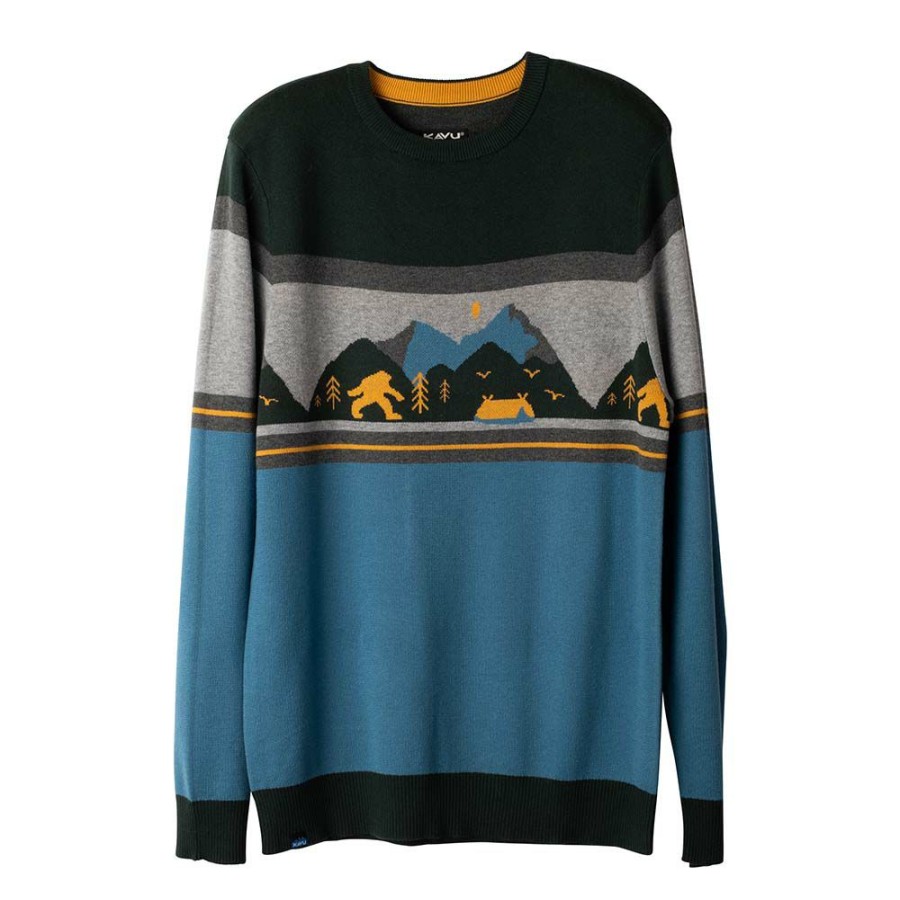 Men'S Shirts * | Kavu Highline Shirt Men'S (Fall 2022) Myth Mountains