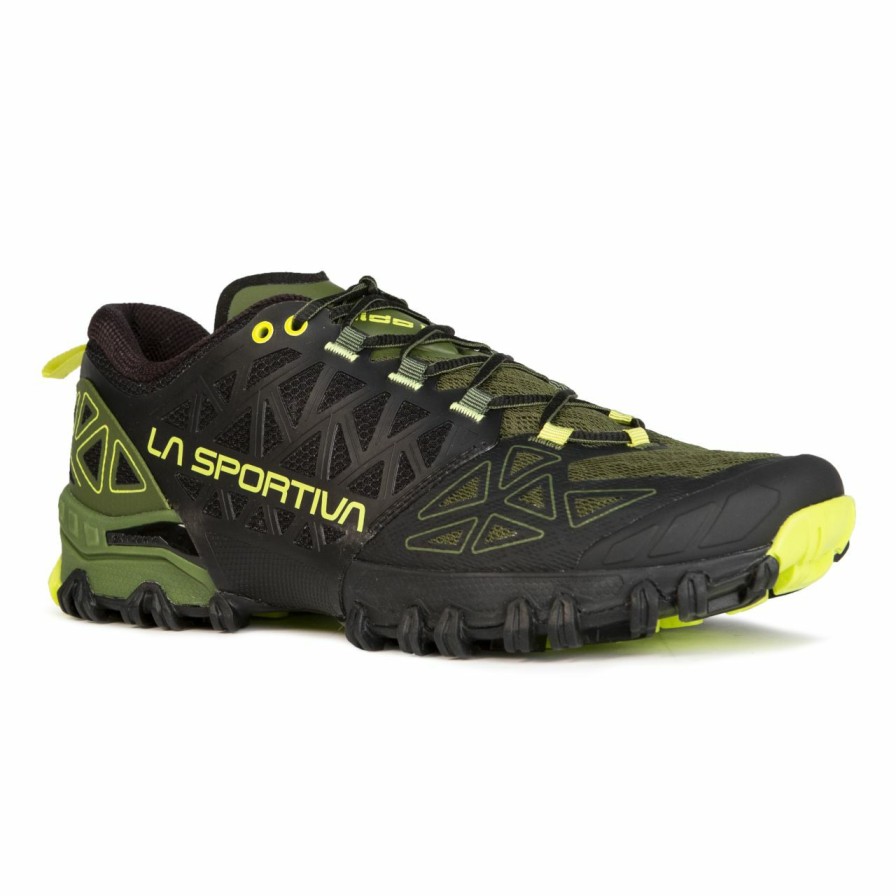 Footwear * | La Sportiva Bushido Ii Men'S Olive / Neon