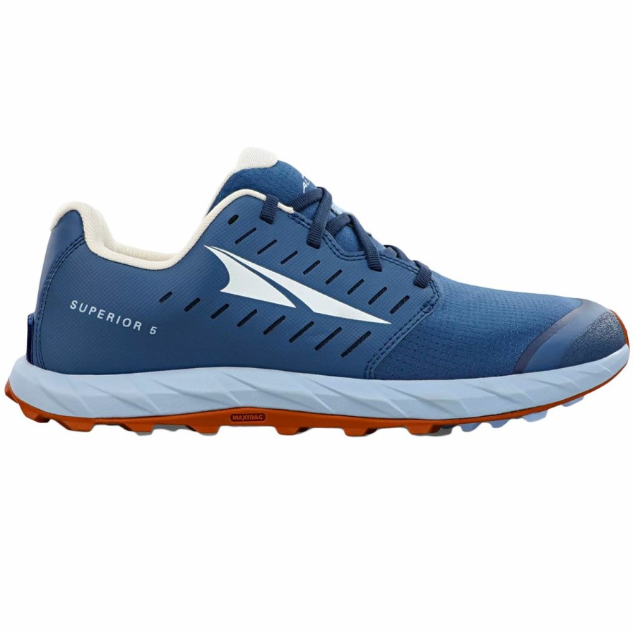 Footwear * | Altra Superior 5 Men'S Mineral Blue