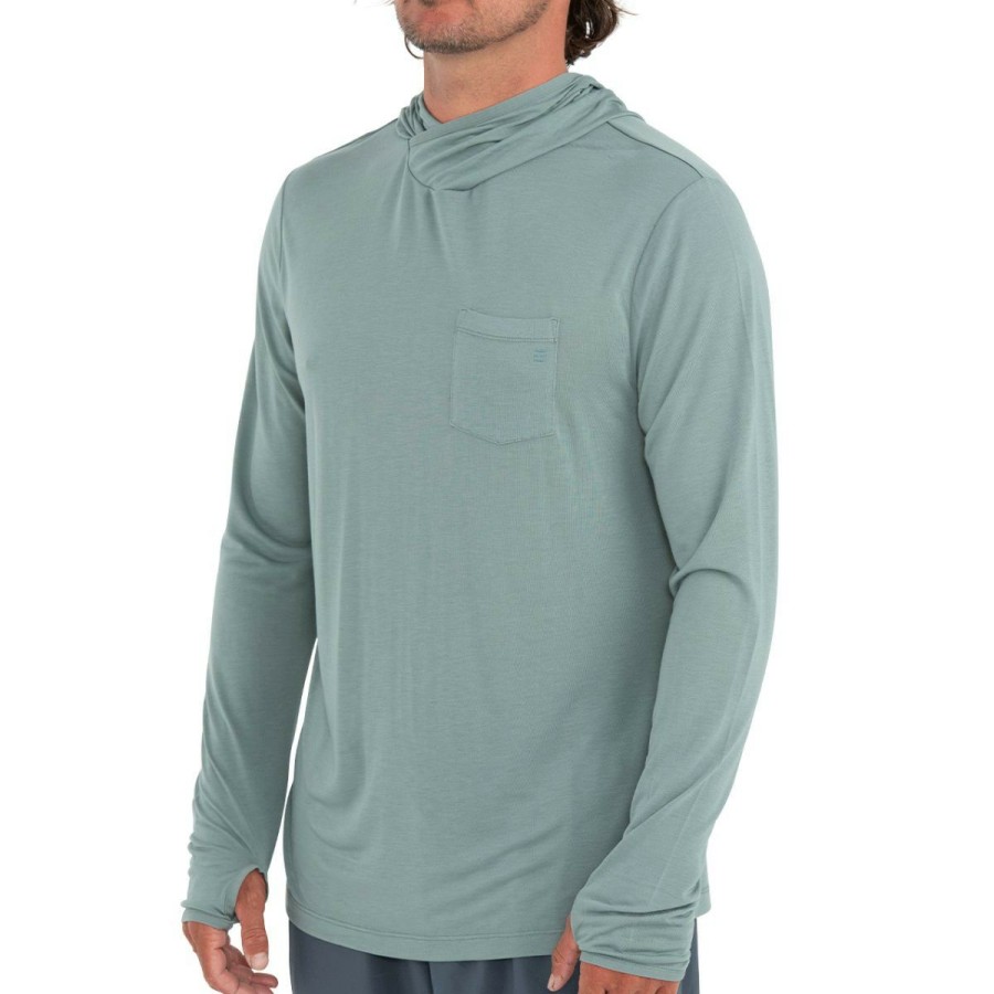 Men'S Shirts * | Free Fly Bamboo Lightweight Hoody Men'S (Fall 2022)