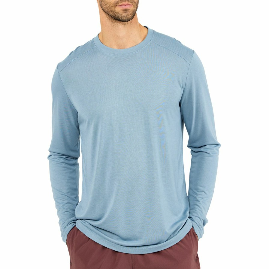 Men'S Shirts * | Free Fly Bamboo Lightweight Long Sleeve Men'S