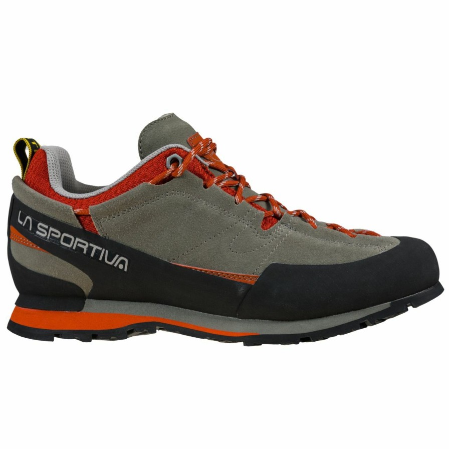 Footwear * | La Sportiva Boulder X Men'S Clay / Saffron