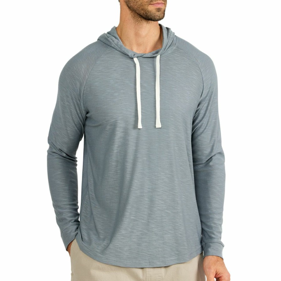 Men'S Shirts * | Free Fly Bamboo Slub Hoody Men'S (Spring 2022)