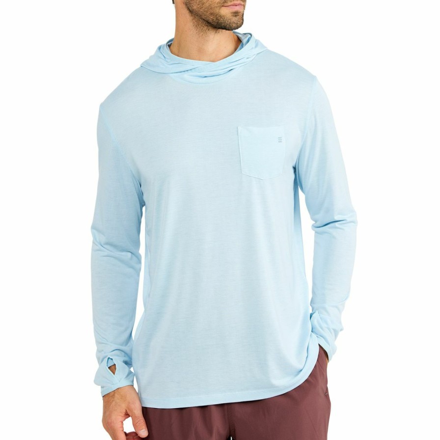 Men'S Shirts * | Free Fly Bamboo Lightweight Hoody Men'S