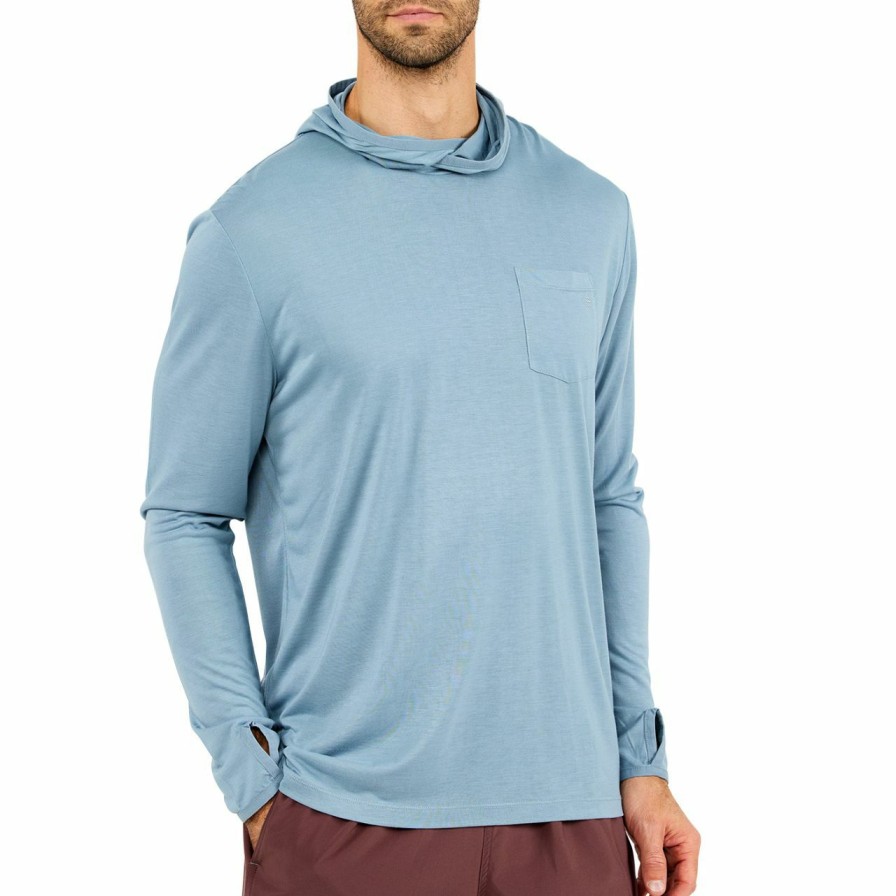 Men'S Shirts * | Free Fly Bamboo Lightweight Hoody Men'S