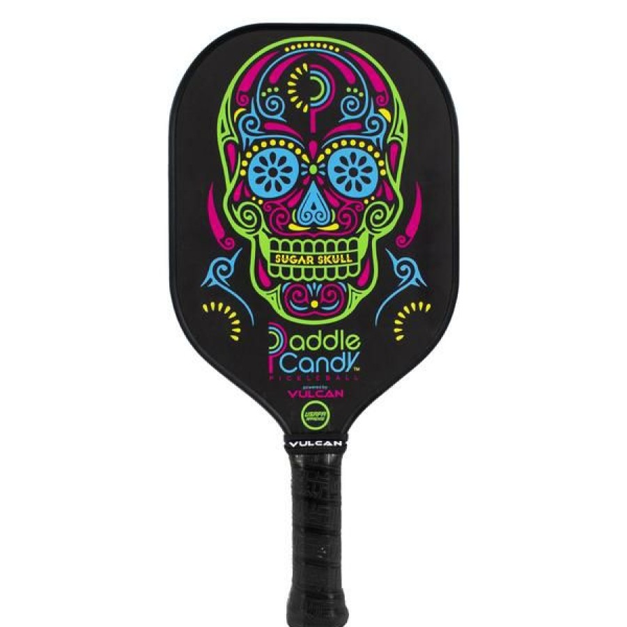 Vulcan * | Vulcan Candy "Sugar Skull" Pickleball Paddle