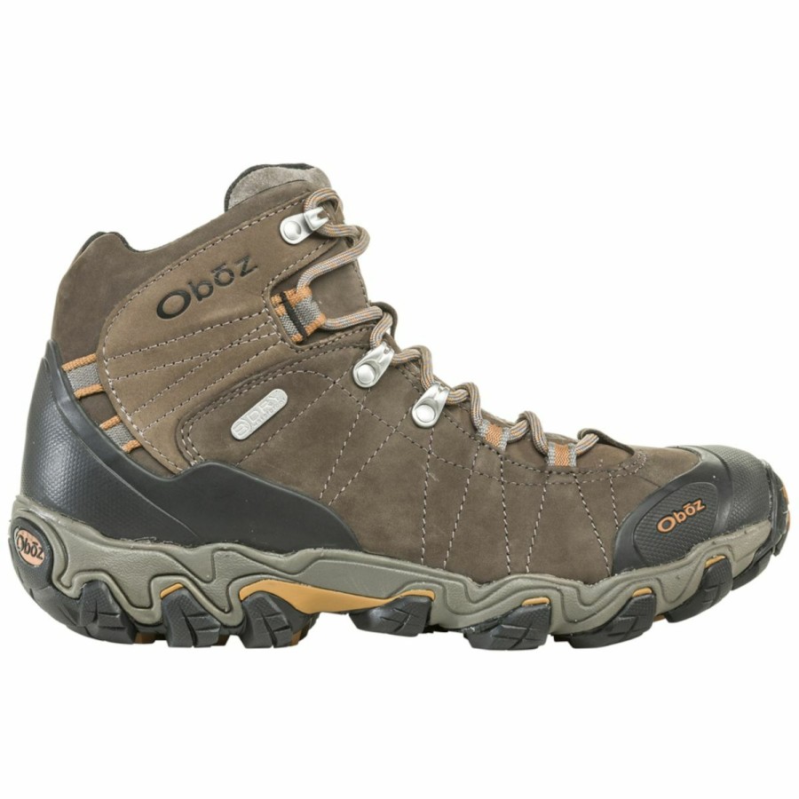 Footwear * | Oboz Bridger Mid Waterproof Men'S Sudan